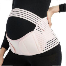 (M, One size) Pregnant Women Belts Maternity Belly Belt Waist Care Abdomen Support Belly Band Back Brace Protector Pregnant Maternity Clothes