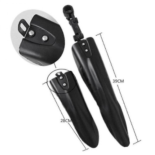Mountain Bike Bicycle Front Rear Mudguard Set Mud Guard 2