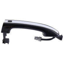 Car Front Chrome Outside Door Handle Lh for Borrego Mohave 2008-2015 Exterior Door Handle Have Butt