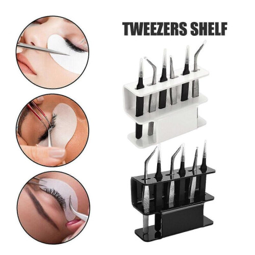 Tweezer Holder Stand Acrylic Display Storage Rack Eyelash Extensions 1