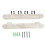 4 Pool Cue Rack, Billiard Stick Holder Wall Mount, Rods Clip,billiard Accessories 1