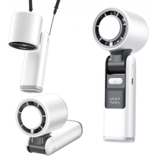 Tragbarer Handventilator, neuestes Modell 2025, 3-in-1-Hand-Turboventilator, 4000 mAh