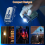 Φακός, Lumen Ultra-Light Bright LED Επαναφορτιζόμενος Προβολέας με Κατάλληλο για Εργασία, Γι 5