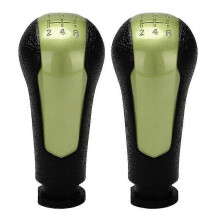 2x 5 Speed Car Gear Shift Konb Gaiter Shifter Knob for Spark 2011-2016
