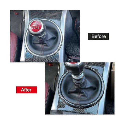 Car Carbon Fiber Central Control Gear Shift Panel Cover Trim for / 2015-2020 1