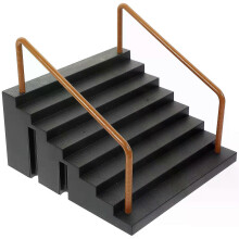 (Wie abgebildet, 114 x 13,8 x 7 cm) Finger-Skate-Track, Dechous-Scooter, Hindernis-Skateboard-Requisiten,
