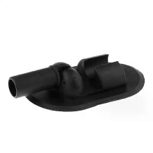 PVC-Markise Sonnenschutz Halterung passend für Schnellboot Angeln/Schlauchboot Marine Hardware Schwarz