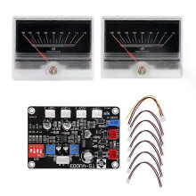 1set VU Meter TN-90A Leistungsverstärker Panel Audios Level DB Meter mit Treiberplatine BackLit TS-DB90A-2Q