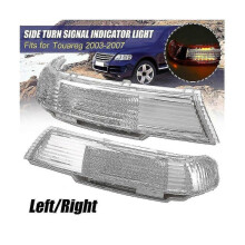 Reversing Mirror Rearview Mirror Turn Signal Light Reflector Signal Light Flashing Light for 07-10