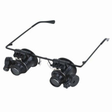 20x Portable Watch Magnifier Magnifying Eye Glasses Loupe Lens Led Repair Tool