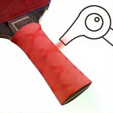 Tischtennisschläger-Handkleber im neuen Stil, rutschfester, wärmeschrumpfbarer Griff, Gummimanschette,