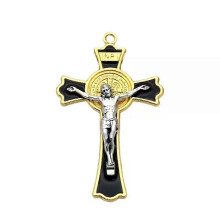 (Kulta) Vintage Holy Jesus for Cross Riipus Christian Holy Jesus riippukoristeen sisustus kotilaukkuun