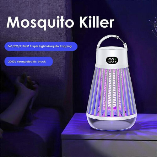 (Black) Zappify 2.0, New Zappify Mosquito Zapper, USB Rechargeable Portable Zapper 1