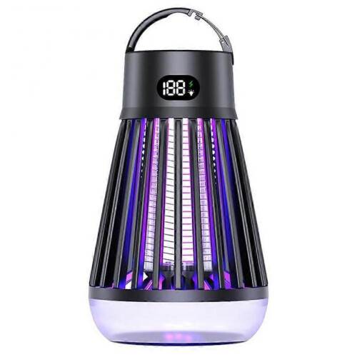 (Black) Zappify 2.0, New Zappify Mosquito Zapper, USB Rechargeable Portable Zapper