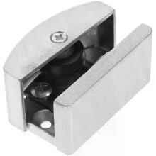 Schiebetür Swing Stopper Fenster Dichtung Streifen Glas Guide Einstellbare Silber Dusche