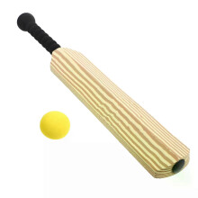 Spielzeug-Cricketschläger zur Verbesserung der Kommunikationsfähigkeit für Kinder, Holzmaserung, exquisites