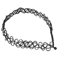 Uusi Vintage Tattoo Musta Elastinen Stretch Nilkkakoru Nilkka Rannekoru Retro Henna