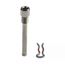 Fahrrad-Hydraulische Scheibenbremsbelagschraube Titanlegierung Pin Insert Sattelschraube Haltestift