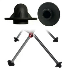 4PCS Klapp Mond Stuhl Anti-Sink Fuß Abdeckung Faul Stuhl Fliegende Untertasse Fuß Zubehör Outdoor Camping