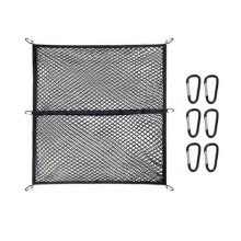(Single Layer, 100*120cm) Zealburst Cargo Net, Highly Elastic Cargo Net