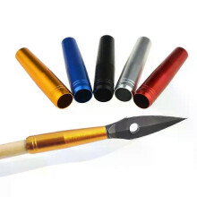 6/12 stücke Bogenschießen Verbinden Pfeilspitze Aluminium Pfeil Einfügen OD 8mm Holz Bambus Pfeil Schaft