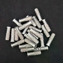 50 stücke Bogenschießen Pfeil Aluminium Einsatz Silber Für ID62mm Pfeil Welle Pfeil Basis Ersetzen Jagd