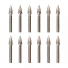 DIY 60/70/90 Korn Eisen Bullet Point Spitze für ID 42 mm Pfeilschaft Zubehör Bogenschießen Bogen Jagd