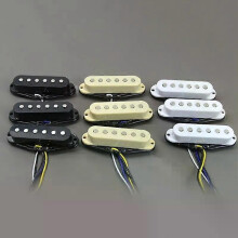 Elektrische Gitarre Pickup Ceremic Magnet Hals Mitte Brücke Single Coil Pickups und Schrauben Elektrische