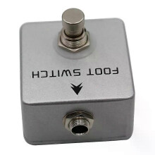 A57T MOSKY Jalkakytkin Lukittava tehostepedaali Tap Tempo Switch pedaali kitara Single Tap Efect Pedal