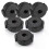 6 PCS Kunststoff-Beckenmuttern Quick-Set-Beckenmutter für Percussion Drum Kit Percussion Ersatzteile 1