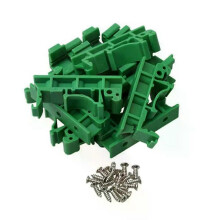 20 Stücke DRG-01 PCB für DIN 35 Schiene Montieren Montage Unterstützung Adapter Platine Halterung Halter