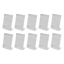 10/20 Pcs A6 Klar Acryl Display-ständer Für Büro Schreibtisch Display Karte Halter 10cm X 15cm Dekorative