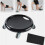 (Black) Ab Roller Wheel,Women's Multifunctional Abdominal Wheel Board with Mat 4