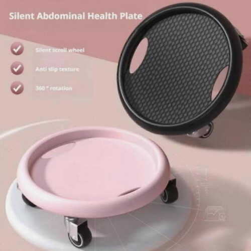 (Pink) Ab Roller Wheel,Women's Multifunctional Abdominal Wheel Board with Mat 1