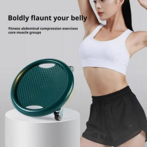 (Black) Ab Roller Wheel,Women's Multifunctional Abdominal Wheel Board with Mat 2