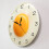 Fried Egg Poached Egg Wall Clock Egg Yolk Clock Digital Pointer Clock Canteen Restaurant Acrylic Wall Clock 3