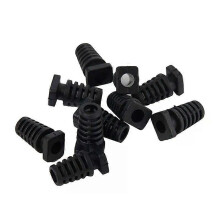 10 stücke 41mm Kabelverschraubung Anschluss Gummi Zugentlastung Kabel Boot Protector Draht Kabel Hülse