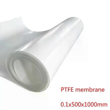 1 kpl valkoinen PTFE-kalvo korkean lujuuslämpötilan PTFE-levy 01x500x1000mm puristusmuovaukseen suulakepuristamiseen