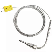 K-Typ Thermoelement Abgassonde Hochtemperatursensor Themen 2M EGT Ellenbogen Stecker Multimeter