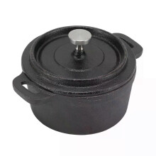 CastIronPot DutchOven Luotettava lämmönjako hitaaseen kypsennykseen grillaamiseen pastalle Halkaisija