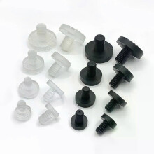 Mini Gummi Loch Stecker Klar Stange Staub Stecker Tisch Stuhl Fuß Nagel Möbel Bein Schalldämpfer Gleiten