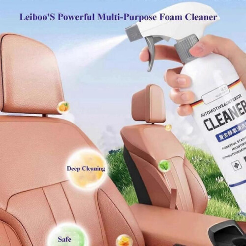 Leiboo Multi-purpose Foam Cleaner Car Interior Cleaner 2