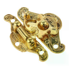 2 Stücke Antike Gold Box Hasp Lock Latch Vintage Dekorative Schmuck Geschenk Holzkiste Schnalle Haken