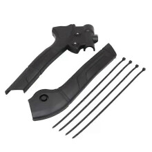 Motorrad Rahmen Schutz Abdeckung Schutz für Suzuki DRZ400 DRZ400S DRZ400SM DRZ 400 400S 400SM Schwarz