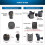 (UK Plug Black) Driveway Alarm Long Range Wireless Motion Sensor Detector, Diy Security Alert System 5