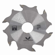 (As show, One size) 100mm / 4inch Carbide Biscuit Jointer Blade Cutter Replacement for Woodworking