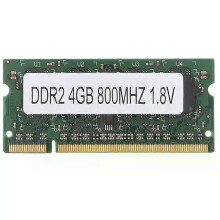 DDR2 4GB 800Mhz Laptop Ram PC2 6400 2RX8 200 Pins SODIMM Intel AMD kannettavan tietokoneen muistiin