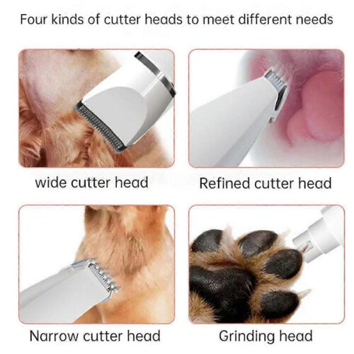 Petstyle Pro 4 Different Blades, Lettuce Pets Grooming Set 1