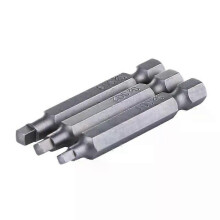 3 kpl 50 mm 1/4 tuuman kuusiokantaiset nelikulmaiset ruuvitaltan kärjet S2 metalliseosteräsmagneettinen