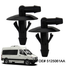 2kpl/sarja auton tuulilasin pyyhkimen pesun letkun liitin Mercedes-Benz Dodge Freightliner Sprinter